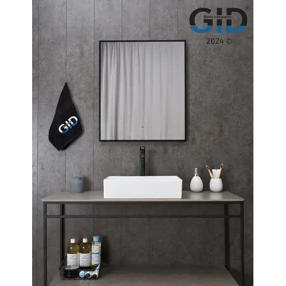 Накладная белая раковина для ванной Gid N1204