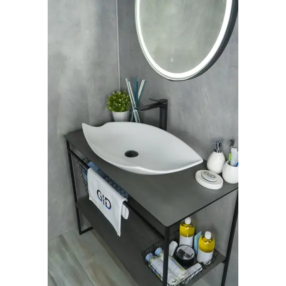 Накладная белая раковина для ванной Gid N9178