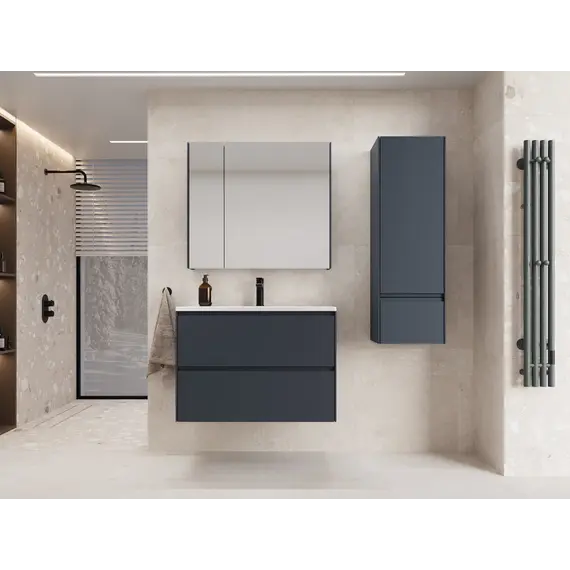 Пенал подвесной Style line  "ЛИМА" 36, 1 ящик, PLUS, эмаль, графит