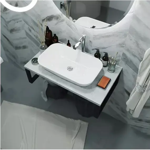 Столешница 1Marka GRUNGE LOFT  бетон светлый