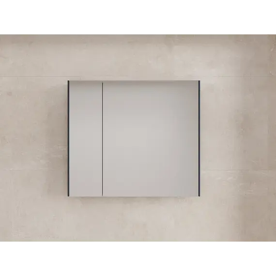 Зеркальный шкаф Style line "ЛИМА 80/100" эмаль, графит