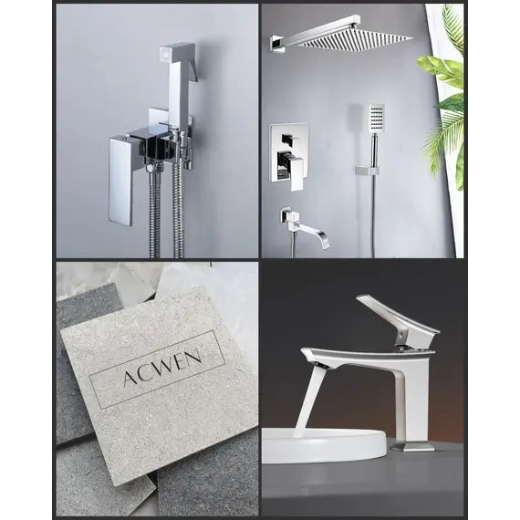 Смеситель для раковины ACWEN  PE-11100CP  хром