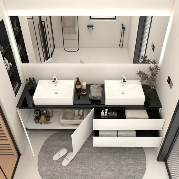 Тумба с раковиной Orans BC-6023-1800