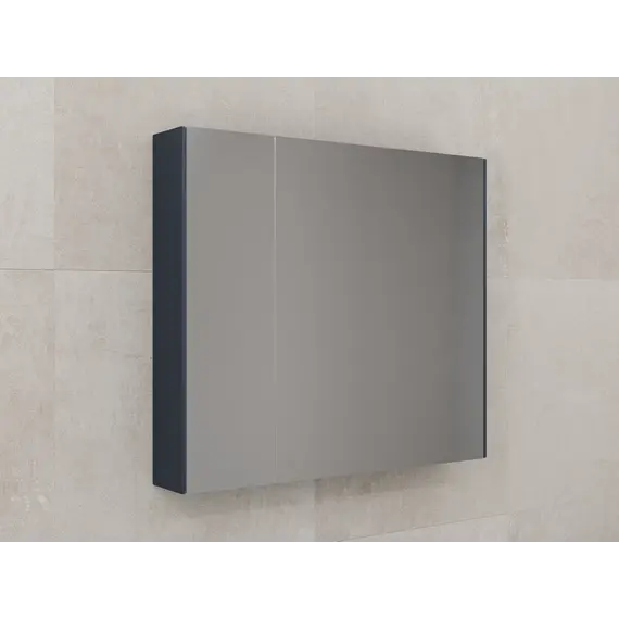 Зеркальный шкаф Style line "ЛИМА 80/100" эмаль, графит