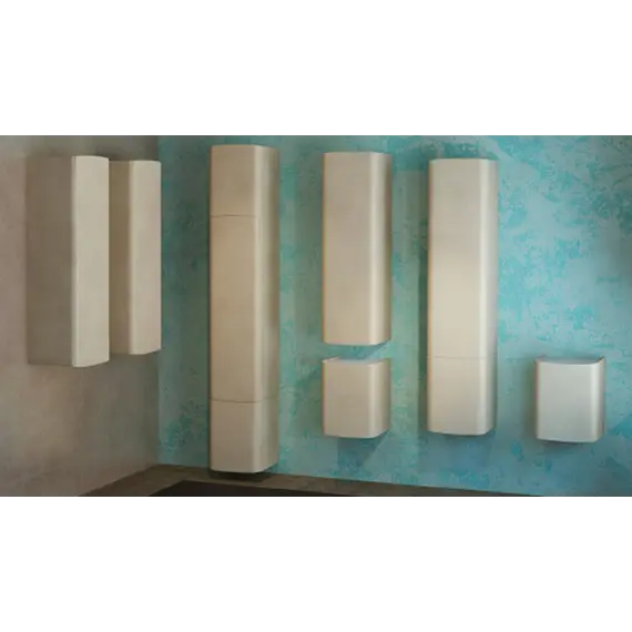 Шкаф-пенал Velvex Iva 110 подвесной, светлый лен