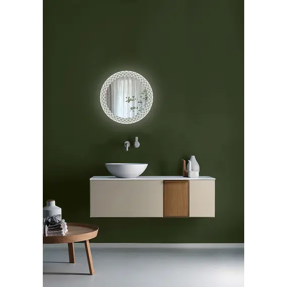 Зеркало со встроенной подсветкой Esbano ES-3596 YD d-70/80см