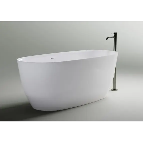 Ванна Astra-Form "АТРИЯ"  из литьевого мрамора  с интегрированным переливом