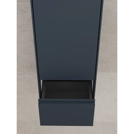 Пенал подвесной Style line  "ЛИМА" 36, 1 ящик, PLUS, эмаль, графит