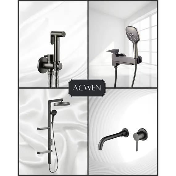 Душ гигиенический ACWEN 82217GG  графит