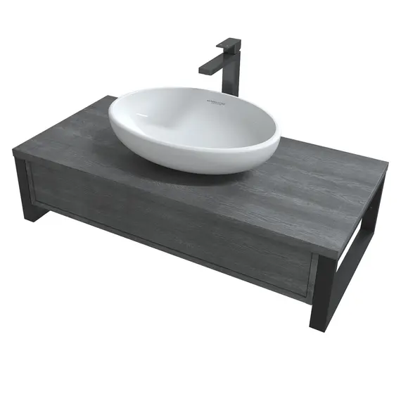 Тумба подвесная 1Marka GRUNGE LOFT 1в.я Секвойя