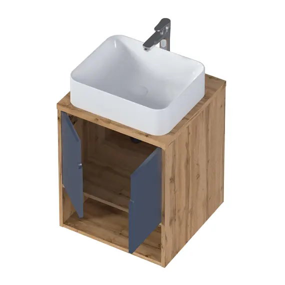 Тумба подвесная 1Marka Uta  Шарли синий