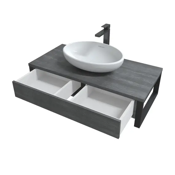 Тумба подвесная 1Marka GRUNGE LOFT 1в.я Секвойя