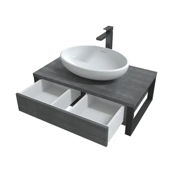 Тумба подвесная 1Marka GRUNGE LOFT 1в.я Секвойя