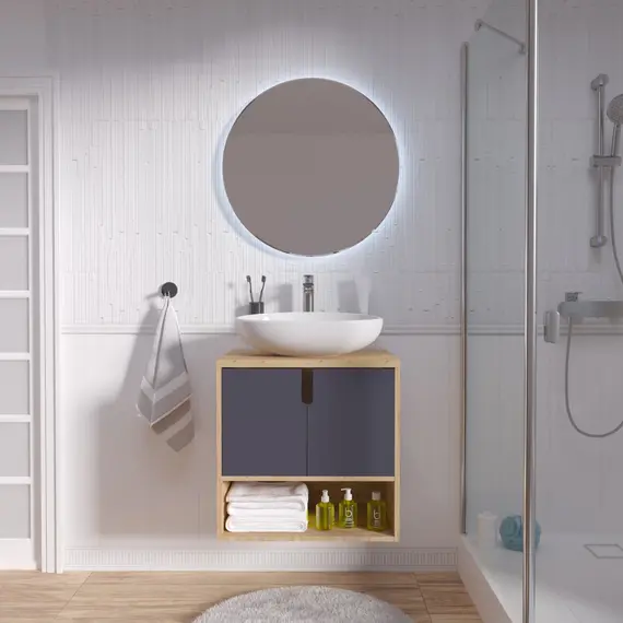 Тумба подвесная 1Marka Uta  Шарли синий