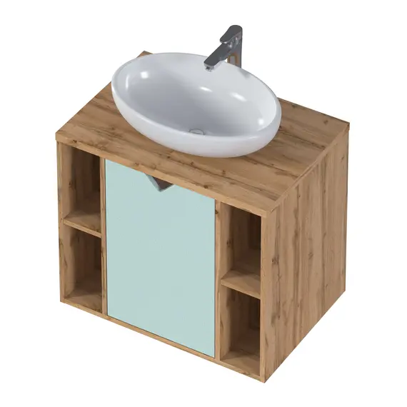 Тумба подвесная 1Marka Delta Мята софт