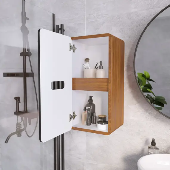 Пенал Vortex 700х350х300П 1д орех ноче тортона/монолит найт