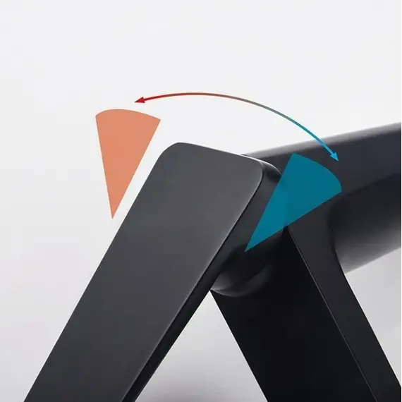 Смеситель для раковины ACWEN 81131B черный матовый