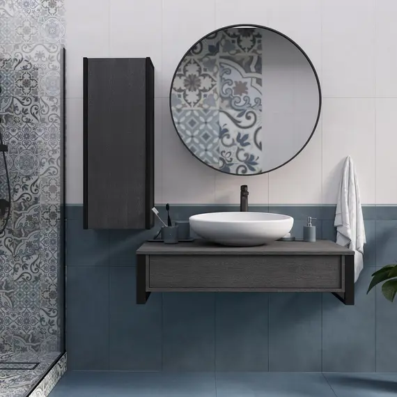 Тумба подвесная 1Marka GRUNGE LOFT 1в.я Секвойя