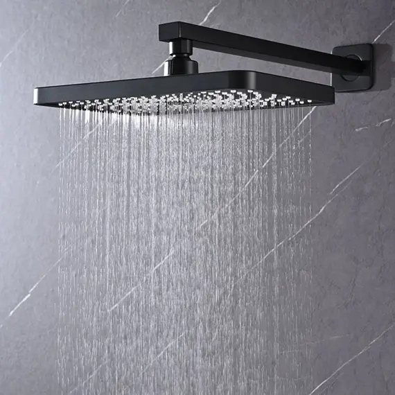 Душевая система ACWEN 1301B с термостатом, встраиваемая с изливом