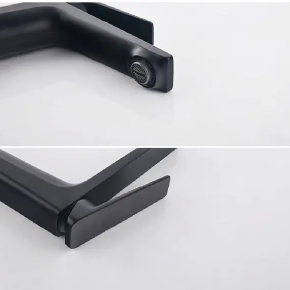 Смеситель для раковины ACWEN 81131B черный матовый