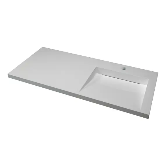 Раковина над стиральной машиной  ESTETUS ЛЕОН 1200*549 правая/левая