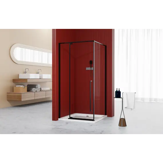 Ограждение душевое ESBANO ESA-108/119/128PS-B черный