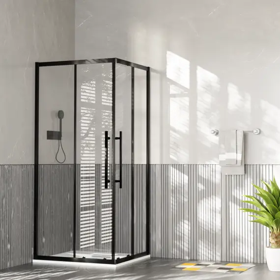 Ограждение душевое  ESBANO  ESF-80/90D1+100/110/120D2-B