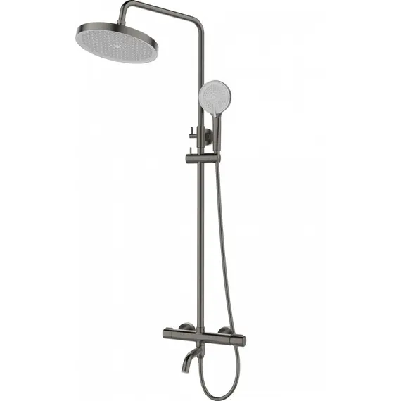 Душевая стойка  ESBANO CELINE (DS-GM) оружейная сталь