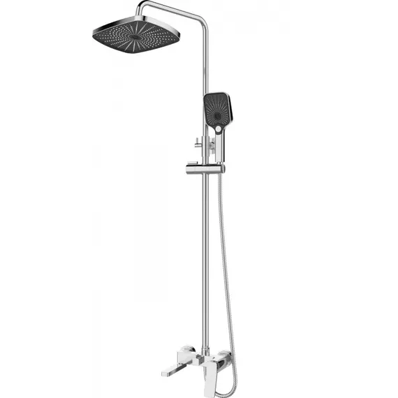 Душевая стойка  ESBANO GEMINI (DS-XR) хром глянцевый