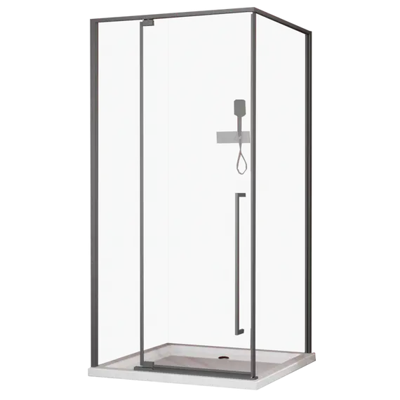 Ограждение душевое ESBANO ESA-108/119/128PS-GM оруж.сталь