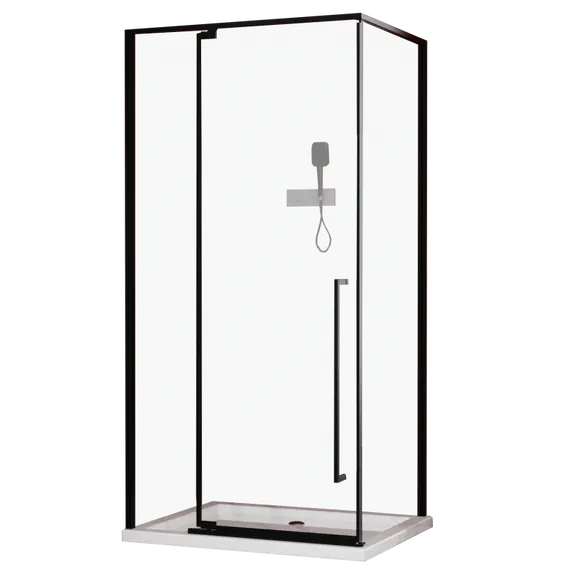 Ограждение душевое ESBANO ESA-108/119/128PS-B черный