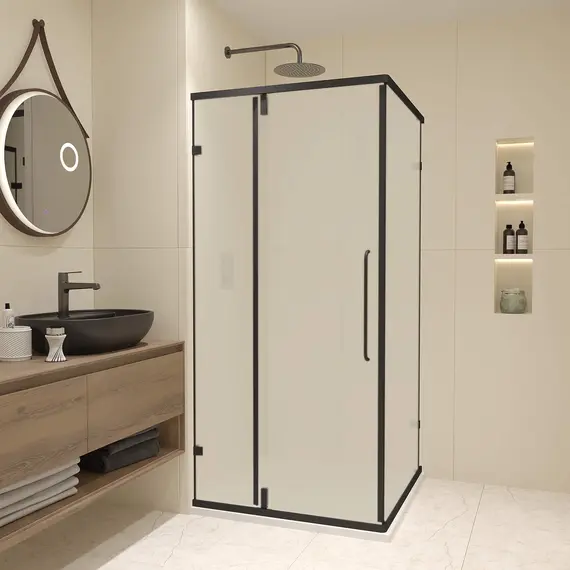 Душевой уголок RGW CL-035B матовое/черный