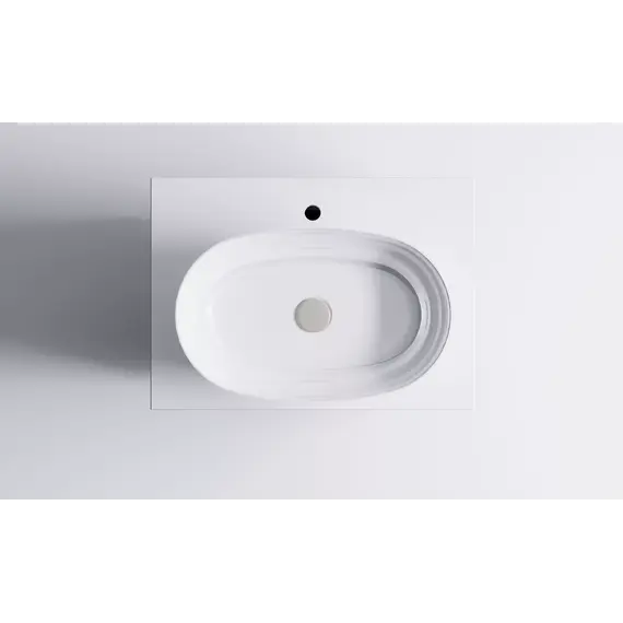 Тумба подвесная с раковиной на столешнице Astra-Form М-40 с 1 ящ. зеленый матовый