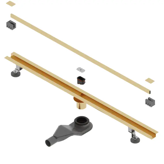 Душевой трап RGW SDR-50Gb золото