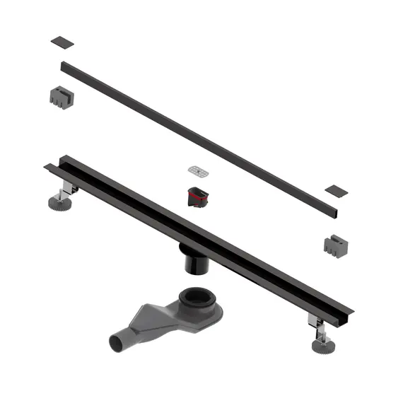 Душевой трап RGW SDR-50B черный