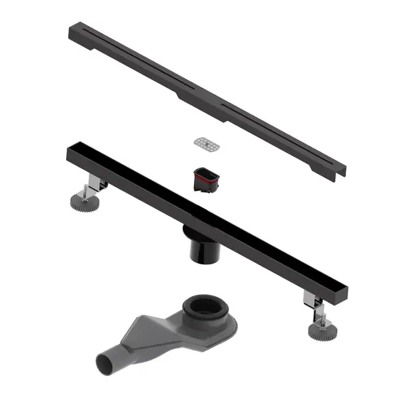 Душевой трап RGW SDR-52B черный