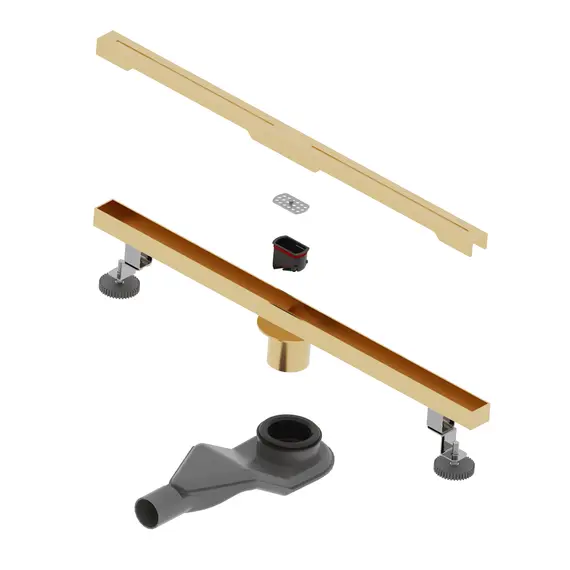 Душевой трап RGW SDR-52Gb золото