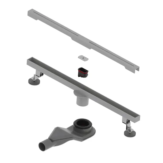 Душевой трап RGW SDR-52Gr серый