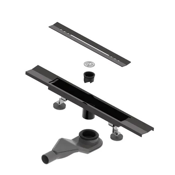 Душевой трап RGW SDR-53B черный