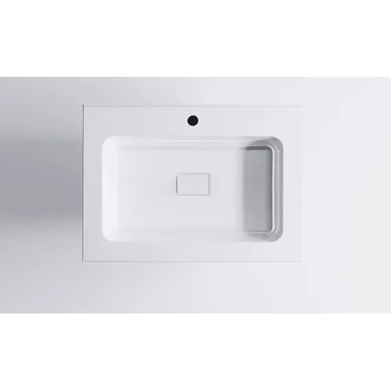 Тумба подвесная с раковиной  Astra-Form Альфа 70/90 с 2 ящиками серо-бежевый матовый