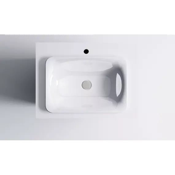 Тумба подвесная с раковиной на столешнице Astra-Form  Классик с 2 ящиками зеленый матовый