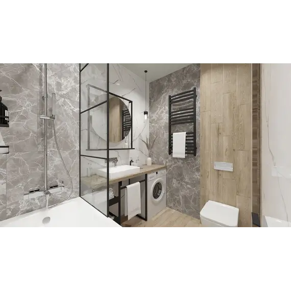 Плитка грес глаз. Solo_GT/MR Серый 60*60