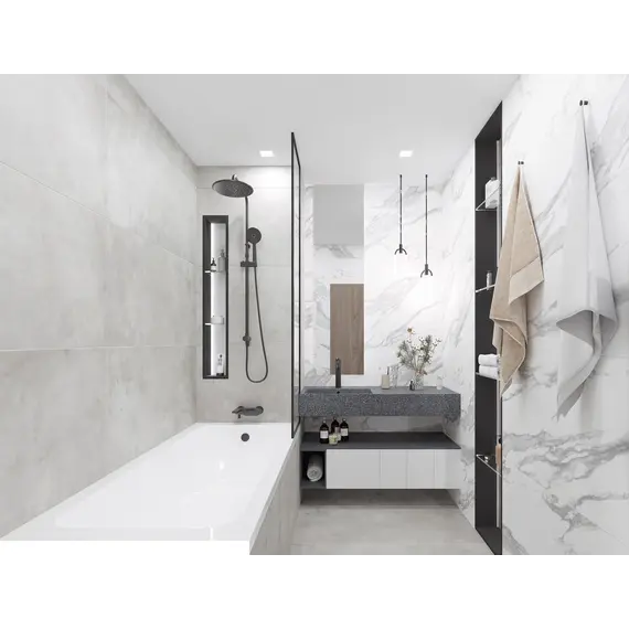  Керамогранит Вайб / Vibe Светло-сер. 120x60 _ 1\43,2