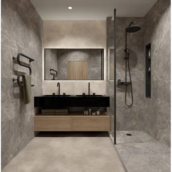 Плитка грес глаз. Onda_GT Бежевый  60*60/60*120 карвинг