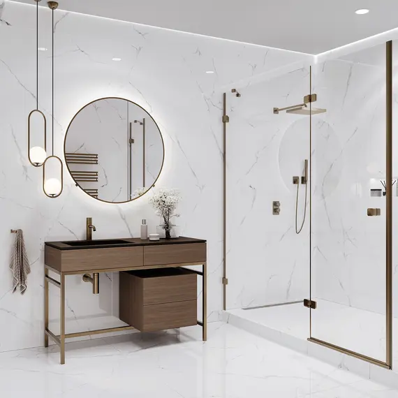 Керамогранит Романтика/Romantic_GT Белый 60х60/60x120 полир. Slim