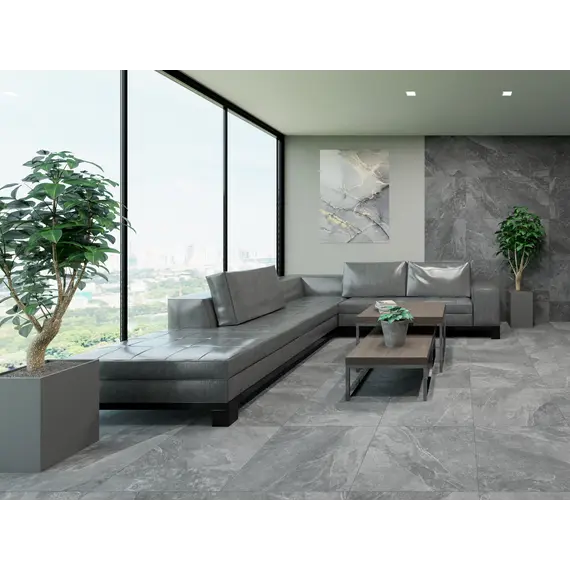  Керамогранит Ракета / Rocket Темно-серый 60x60 _ 1\43,2