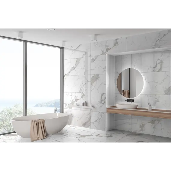  Керамогранит Калакатта Империал / Calacatta Imperial Бел. 60x120 полир._ 1\46,08