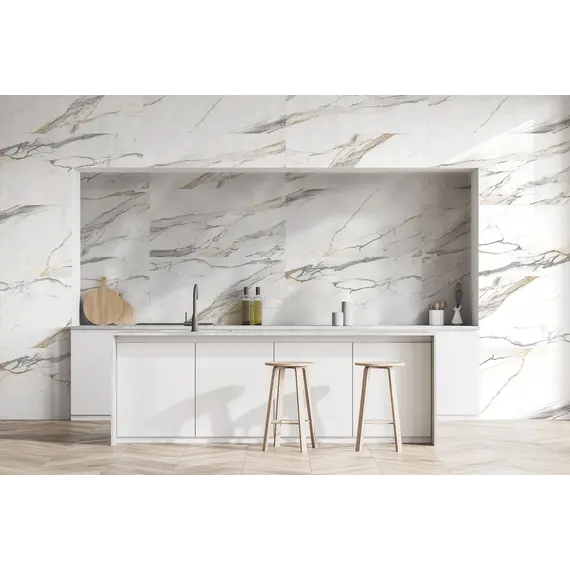  Керамогранит Статуарио Элит / Statuario Elite Бел. 60x120 граниль_ 1\46,08