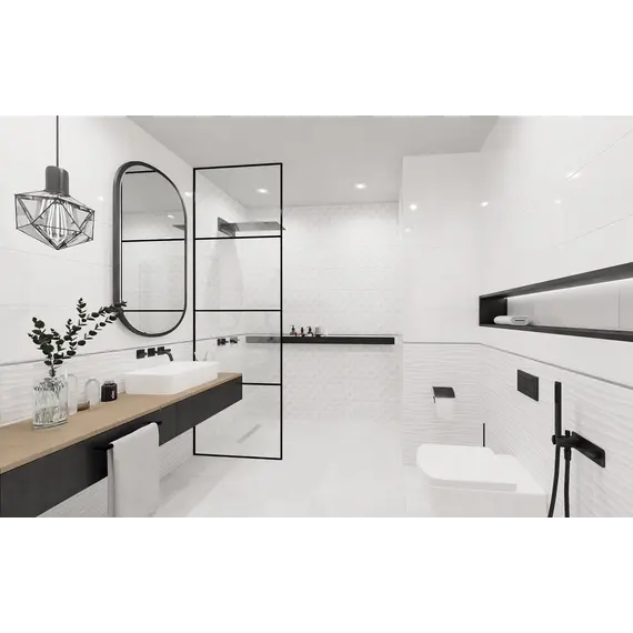  Настенная плитка Белая планета / White Planet Бел. 25x60 03_ 1\57,6