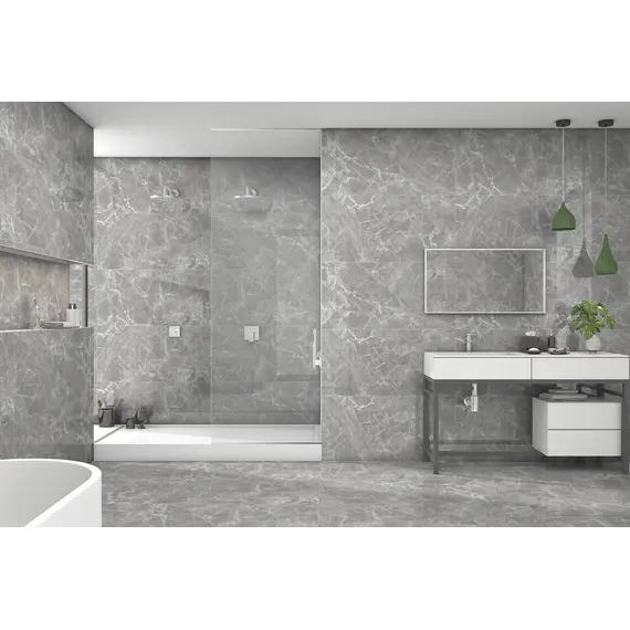 Керамогранит Соло/Solo_GT Серый полир.